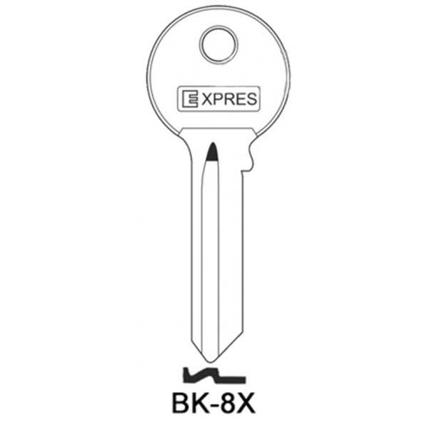 Kluczyk EXPRES -BK-8X