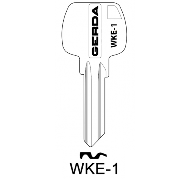 Kluczyk GERDA - WKE-1